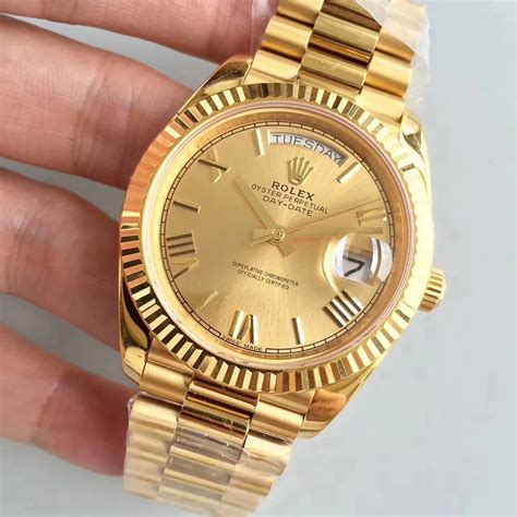 replica of day date rolex gold|rolex datejust knock off.